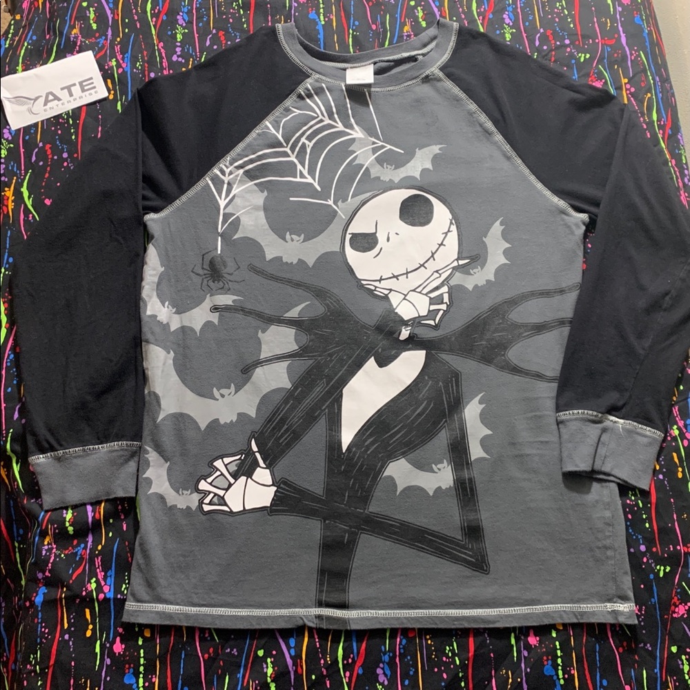 Disney The Nightmare Before Christmas Long Sleeve Shirt Large CN190/112A